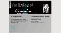 Desktop Screenshot of creativnails.de
