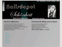Tablet Screenshot of creativnails.de